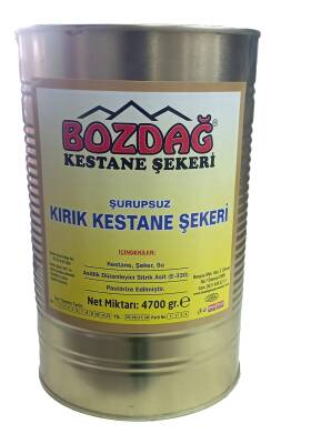 Bozdağ Kırık Kestane Şekeri 4,7 Kg - 1