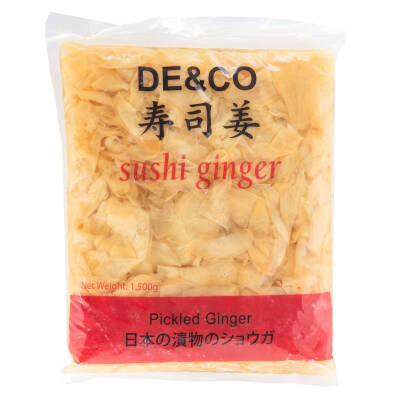 De&Co Beyaz Zencefil Turşusu 1500 G Net - 1