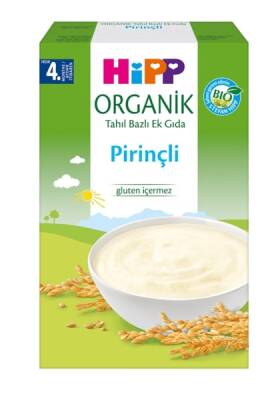 HİPP ORGANİK PİRİNÇ TAHIL BAZLI EK GIDA 200 G 7Lİ - 1