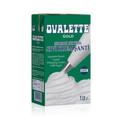 Ovalette Gold Şekerli Bitkisel Sıvı Şanti 1 L - Katsan