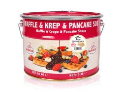 Ovalette Beyaz(Fildişi) Krep&Waffle Sos 10 Kg - Katsan